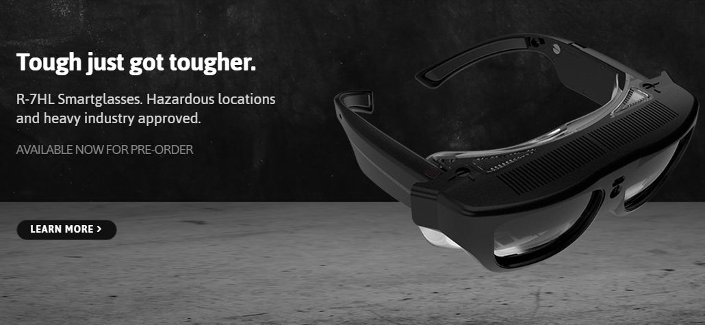 ODG 發(fā)布AR智能眼鏡R-7HL,面向危險環(huán)境和重工業(yè)生產(chǎn)